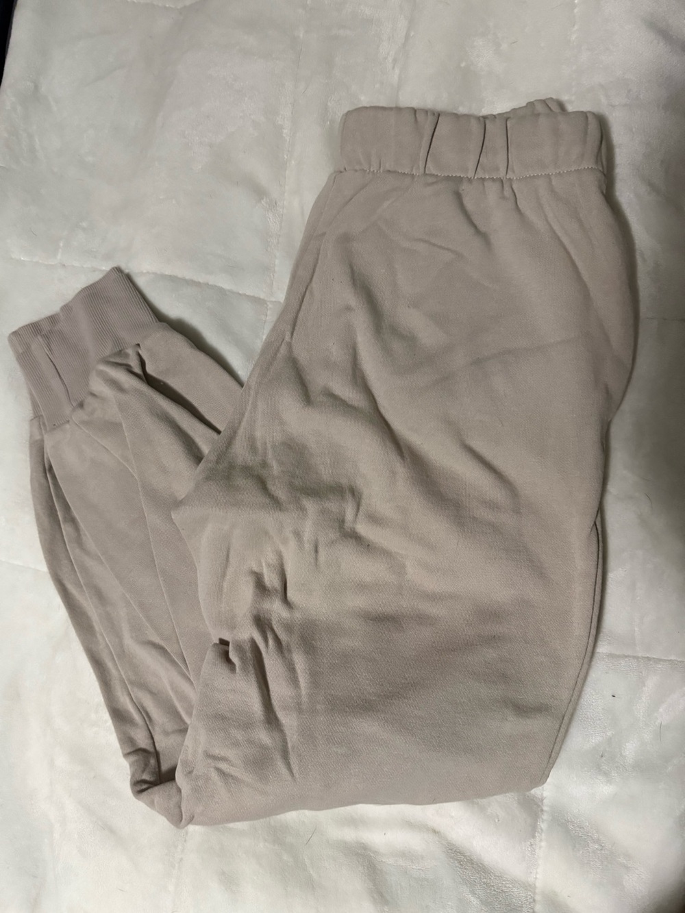 Divided Light Beige Joggers